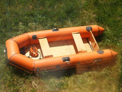 Pneumatische rubberboot + 3,3CV zeemanmotor in goede staat, Watersport en Boten, Buiten- en Binnenboordmotoren, Gebruikt, Benzine