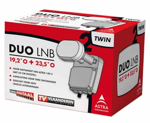 Décodeur satellite TV Vlaanderen MZ-101 + lnb quattro, Audio, Tv en Foto, Schotelantennes, Ophalen
