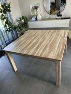 Eettafel 120x120, Ophalen, Kunststof, Gebruikt, Vierkant