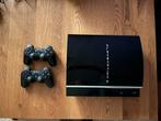 PlayStation 3 incl controllers 80gb, Games en Spelcomputers, Ophalen, Phat, Met 2 controllers, 80 GB