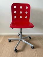 IKEA bureaustoel Jules rood, Ophalen, Gebruikt, Rood, Bureaustoel