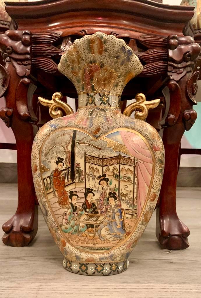 NICELY AND RARELY JAPANESE SATSUMA COLLECTION MADE IN CHINA, Antiek en Kunst, Antiek | Porselein, Ophalen