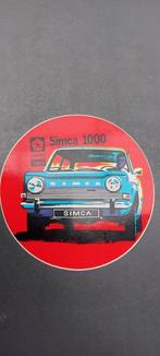 Sticker autocollant simca 1000 Chrysler vintage, Ophalen of Verzenden, Gebruikt