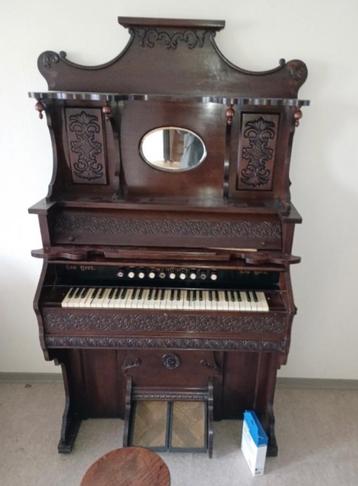 Harmonium ancien, Musique & Instruments, Orgues, Enlèvement, Utilisé, 1 clavier, Harmonium