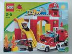 Lego Duplo grote brandweerkazerne, Comme neuf, Duplo, Ensemble complet, Enlèvement ou Envoi
