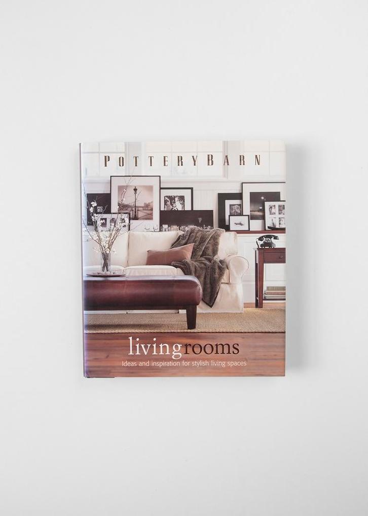 Livingrooms - Pottery Barn, Boeken, Wonen en Tuinieren, Gelezen, Interieur en Design, Ophalen of Verzenden