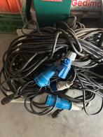 5 elektrische verlengkabels te koop, Enlèvement, Utilisé, Câble ou Fil électrique