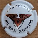 Capsule Champagne Pierre MONCUIT blanc & noir nr.01, Collections, Enlèvement ou Envoi, Neuf, France, Champagne