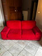 Canapé rouge, Maison & Meubles, Enlèvement, Comme neuf