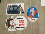 3 stickers Kléber - banden, Verzamelen, Ophalen of Verzenden, Merk, Zo goed als nieuw