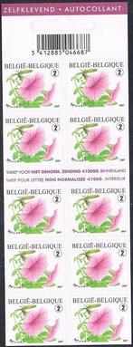 B81 Carnet de timbres Fleurs Petunia (Belgique Timbre N2), Envoi, Timbre-poste, Autocollant