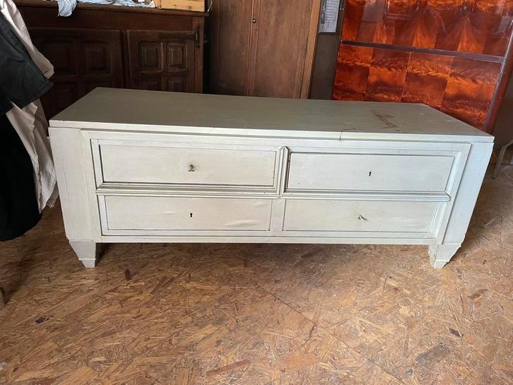 Meuble vintage, Maison & Meubles, Armoires | Mobilier de télévision, Utilisé, Moins de 100 cm, 100 à 150 cm, 25 à 50 cm, Autres essences de bois