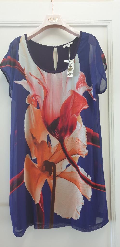 NIEUW artikel : PTC jurk - Maat XL, Kleding | Dames, Jurken, Nieuw, Maat 46/48 (XL) of groter, Paars, Knielengte, Ophalen of Verzenden