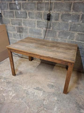 Gratuit - table en bois robuste (loisirs), Enlèvement, Utilisé