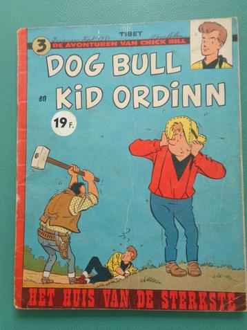 Chick Bill - Het Huis van de Sterkste - 1e druk 1959 beschikbaar voor biedingen