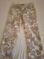 Katoenen broek, Ophalen, Beige, Zo goed als nieuw, Driekwart