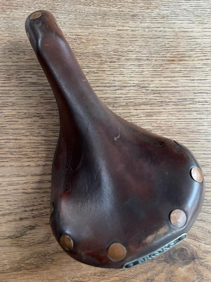 Brooks B15 racezadel, Fietsen en Brommers, Fietsonderdelen, Gebruikt, Zadel, Ophalen