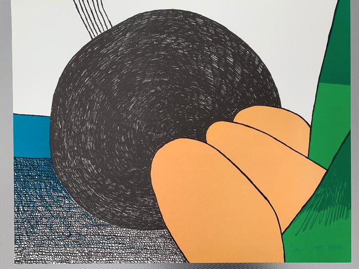 Lot zeefdrukken van internationale kunstenaars, Antiquités & Art, Art | Lithographies & Sérigraphies, Enlèvement ou Envoi