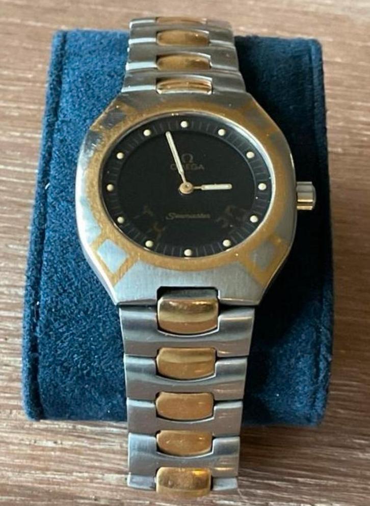 Omega Seamaster polaris, Handtassen en Accessoires, Horloges | Dames, Gebruikt, Polshorloge, Overige merken, Ophalen