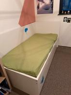 Kinderbed, Kinderen en Baby's, Ophalen, 85 tot 100 cm, Gebruikt, Matras
