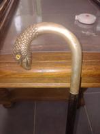 Oude wandelstok met zilveren pommel (adelaar), Ophalen of Verzenden, Gebruikt