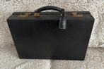DELVAUX vintage zwarte leren tas, Ophalen of Verzenden, Zwart