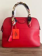 Collectible BOLIDE 31 HERMES Handbag with Scarf, Handtassen en Accessoires, Tassen | Damestassen, Nieuw, Handtas, Ophalen, Rood