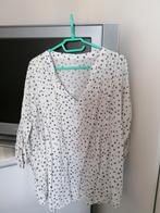 Chemisier blanc à petits pois bleu Paprika, Vêtements | Femmes, Blouses & Tuniques, Comme neuf, Enlèvement