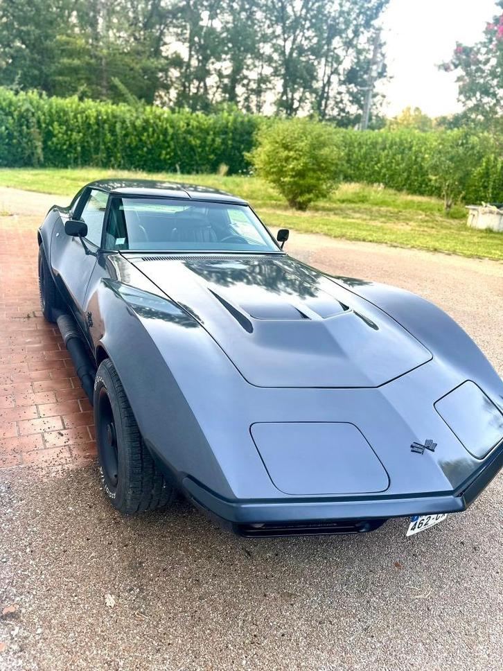 CORVETTE C3 STINGRAY 69', Auto's, Chevrolet, Particulier, Corvette, Benzine, Cabriolet, 2 deurs, Automaat, Zilver of Grijs, Leder