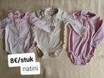 3 top bodies - natini - maat 68, Kinderen en Baby's, Ophalen of Verzenden, Zo goed als nieuw, Natini, Meisje