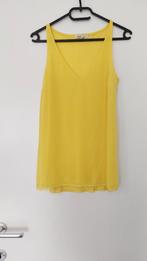 Geel transparant voile-topje Mango Suit, Mango, Geel, Ophalen of Verzenden, Zo goed als nieuw