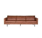Be pure home 3-zit cognac, Huis en Inrichting, Zetels | Zetels, Ophalen, 250 tot 300 cm, Driepersoons, Zo goed als nieuw