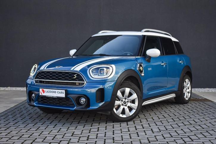 Mini Countryman 1.5i  Plug In HYBRID  Bi-colour   LEDER, Auto's, Mini, Bedrijf, Te koop, Countryman, 4x4, ABS, Achteruitrijcamera