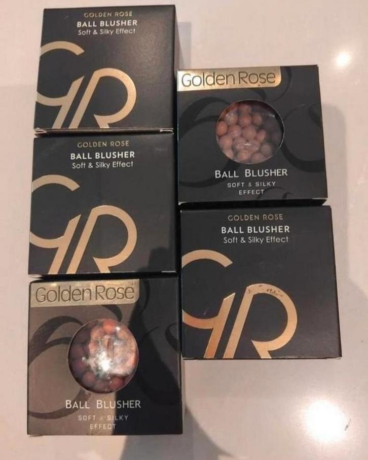 Golden Rose ball blusher (5stuks), Bijoux, Sacs & Beauté, Beauté | Cosmétiques & Maquillage, Joues, Enlèvement ou Envoi