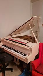 Witte Vleugelpiano van Hyundai + witte stoel, Muziek en Instrumenten, Piano, Ophalen of Verzenden, Zo goed als nieuw