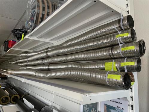 PelletKachelbuizen nieuw 5€/meter, Doe-het-zelf en Bouw, Buizen en Afvoer, Ophalen