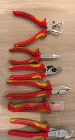 VDE 1000V knipex electricienset, Doe-het-zelf en Bouw, Gereedschap | Handgereedschap, Ophalen of Verzenden, Zo goed als nieuw