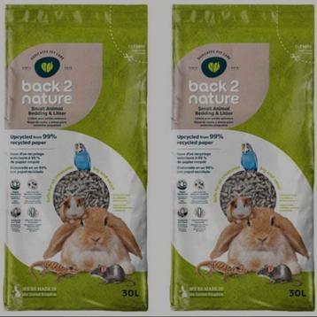 2 ongeopende zakken back 2 nature van 30 liter beschikbaar voor biedingen