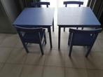 kindertafel+stoelen, Kinderen en Baby's, Kinderkamer | Tafels en Stoelen, Ophalen, Zo goed als nieuw, Stoel(en)