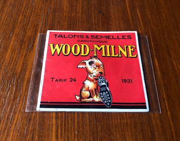 Originele kleine Wood-Milne Catalogus - 1931 beschikbaar voor biedingen