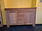 Dressoir/lage buffetkast in teak, Ophalen, Zo goed als nieuw, Met plank(en)