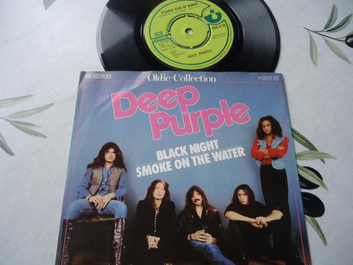 7" DEEP PURPLE - Smoke on the water / Black night, Cd's en Dvd's, Vinyl Singles, Single, Verzenden