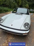 Porsche 911 SC Cabriolet | 1983 | Route 66 Auctions, Auto's, Oldtimers, Zwart, Bedrijf, Overige carrosserie, Porsche
