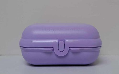 Tupperware Snackbox « Eco » Large - Mauve, Maison & Meubles, Cuisine| Tupperware, Neuf, Boîte, Violet, Enlèvement ou Envoi