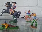 Retro - vintage speelgoed cowboy figuurtjes, Verzamelen, Gebruikt, Ophalen of Verzenden