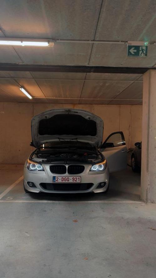 BMW E60, Auto's, BMW, Particulier, 5 Reeks, Diesel, Euro 5, 5 deurs, Automaat, Zilver of Grijs, Zwart, Leder, Achterwielaandrijving