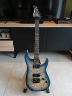 Schecter Reaper 6 Satin Sky Burst met upgrades, Muziek en Instrumenten, Ophalen, Gebruikt