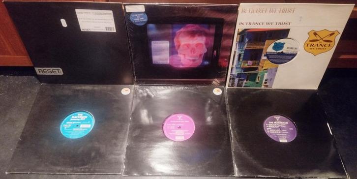 Retro House / Dance / Trance / Techno vinyl: Losse verkoop, Cd's en Dvd's, Vinyl | Dance en House, Gebruikt, Techno of Trance