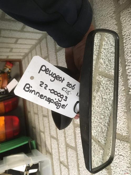 Binnenspiegel peugeot 206 '00, Auto-onderdelen, Spiegels, Gebruikt, Ophalen of Verzenden