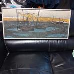 Peinture huile sur toile Gustave Camus, Antiek en Kunst, Ophalen